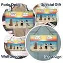 They Still Talk About You - Memorial Gift For Pet Lovers - Personalized Wood Rectangle Sign