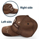 Father's Day Gifts, Grandpa Dad Kids Handprints - Personalized Classic Cap