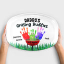 Daddy Grilling Buddies - Personalized Plate