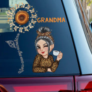 You Are My Sunshine Grandma 13-20 Version - Personalized Decor Decal