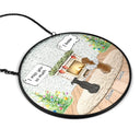 They Still Talk About You Cozy House Memorial - Personalized Stained Glass Window Hanging Suncatcher