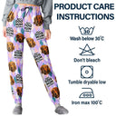 Pet Lovers - Custom Photo Best Dog Mom Cat Mom Ever - Personalized Pajama Pants