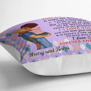 Gift For Couples, Gift For Husband, Gift For Wife, Gift For Boyfriend, Gift For Girlfriend - The Day I Met You I Have Found Couples - Personalized Pillow
