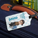 Travel, Gift For Yourself, Gift For Women, Gift For Men - Collect Moments Not Things Travel Lover Y2K - Personalized Luggage Tag