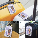 Travel, Gift For Yourself, Gift For Women, Gift For Men - Collect Moments Not Things Travel Lover Y2K - Personalized Luggage Tag