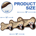 Dog Lovers,Dog Mom,Dog Dad,Dog Couple,Top Market - 3D Effect Funny Dogs Visitors Must Be Approved By - Personalized Custom Shaped Wood Sign