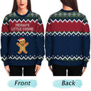 Grandma Grandpa Mom Dad Perfect Batch - Gift For Mom, Dad, Grandparents - Personalized Unisex Ugly Sweater