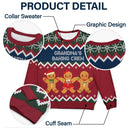 Grandma Grandpa Mom Dad Perfect Batch - Gift For Mom, Dad, Grandparents - Personalized Unisex Ugly Sweater