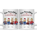 Our Friendship Is A True Blessing To Me - Christmas, Gifts For Colleagues, Coworker, Bestie - Personalized Mug