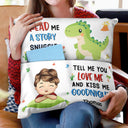 Read Me A Story - Gift For Kids - Personalized Pocket Pillow
