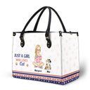 Best Fur Mom Ever - Gift For Dog Mom, Cat Mom, Pet Lovers - Personalized Leather Bag