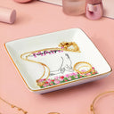 Mom Grandma We Love You - Gift For Mother, Grandmother - Personalized Ring Dish