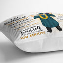 You Belived You Could So You Did - Graduation Gift For Daughter, Son - Personalized Pillow