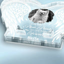 Pet Lovers, Dog Lovers, Cat Lovers, Memorial - Custom Photo If Love Could Have Saved You - Personalized Custom Shaped Acrylic Plaque