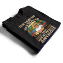 The Legend Has Retired Not My Problem Anymore Wife Mom Grandma - Retirement Gift - Personalized Custom T Shirt
