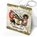 Keys To The Camper - Anniversary, Loving Gifts For Couples, Husband, Wife, Camping Lovers - Personalized Acrylic Keychain