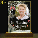 Custom Photo When You Miss Me - Loving, Memorial Gift For Family, Siblings, Friends - Personalized 3D Led Light Wooden Base