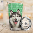 Custom Photo Baby Name Pet Name - Gift For Kids, Grandchildren, Dog Lovers, Cat Lovers - Personalized Tumbler
