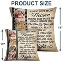 Custom Photo I'm Here By Your Side - Memorial Gift For Family, Mom, Dad, Siblings, Friends - Personalized Pillow