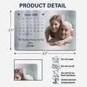 Custom Photo The Day You Became My Dad - Gift For Dad, Father, Grandad, Husband - Personalized Aluminum Wallet Card