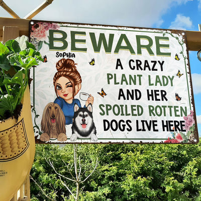 Pet Lover Metal Sign