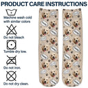 Custom Photo Pet Face - Personalized Socks