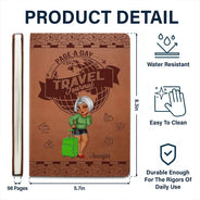 Page A Day Travel Journal - Personalized Leather Journal