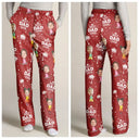 Gift For Father,Gift For Grandpa,Dad - Children,Funny - Custom Photo Best Dad Grandpa Ever - Personalised Pyjama Bottoms