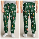 Gift For Father,Gift For Grandpa,Dad - Children,Funny - Custom Photo Best Dad Grandpa Ever - Personalised Pyjama Bottoms