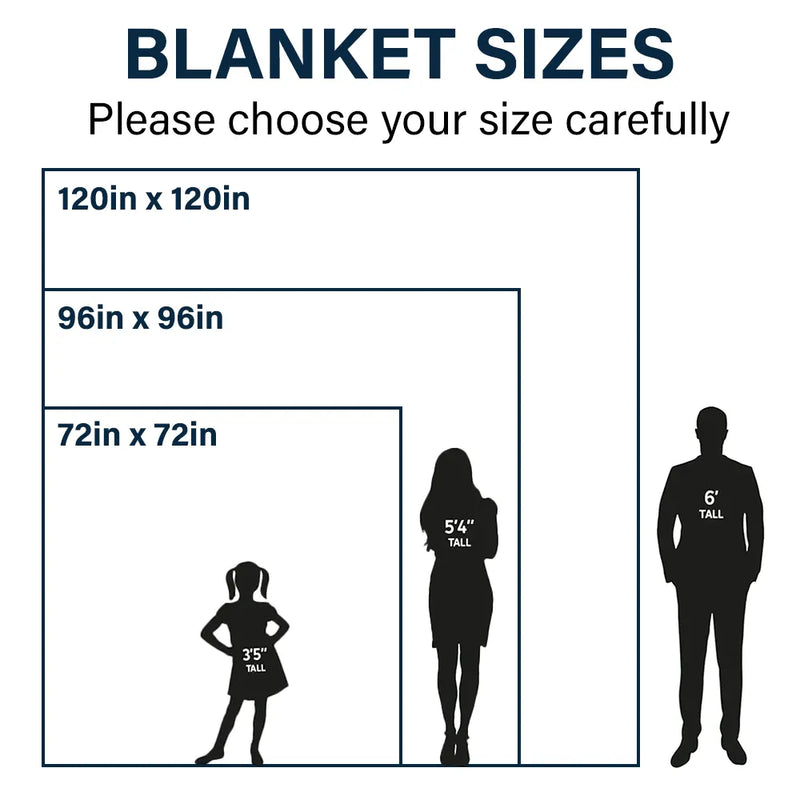Couple Our Snuggle Blanket - Personalized Oversized Blanket