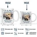 Gift For Couples, Old Couples, Gift For Husband, Gift For Wife, Happy - Old Couple Our Home Ain't No Castle - Personalized Mug