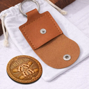 Gift For Brothers,Cousin,Gift For Bestie,Happy - Once A Brother Always A Brother Wood Carving Hand Punch - Personalized Wooden Pocket Hug
