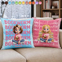 Christmas,Cozy,Reading,Gift For Yourself,Vector - One More Chapter Book Lovers - Personalized Pillow