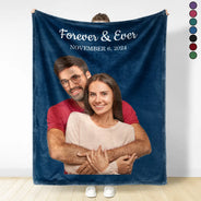 Gift For Couples,Gift For Husband,Gift For Wife,Old Couples,Parents,Gift For Mother,Gift For Father,Gift For Sibling,Gift For Sisters,Gift For Brothers,Family,Love - Our Love Keepsake - Personalized Fleece Blanket, Sherpa Blanket