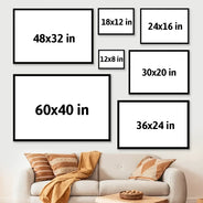 Gift For Daughter,Mom - Daughters (Adult),Grandma - Grandkids,Love,Top Market,Icon - Holding Hand To My Daughter - Personalized Poster