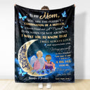 You Are The Best Mom Ever - Gift For Mother - Personalized Fleece Blanket