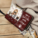 Best Dog Mom Ever - Birthday, Loving Gift For Dog Lovers - Personalized Leather Long Wallet