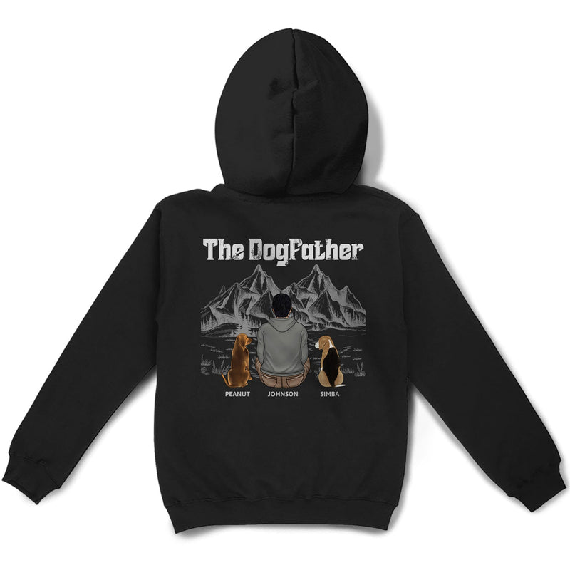 The Dog Father - Birthday, Loving Gift For Dog Dad, Dog Lovers - Personalized T Shirt