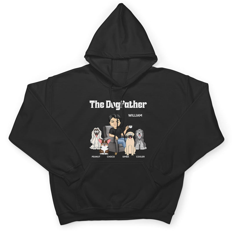 The Dog Father - Gift For Dog Dad, Dog Lovers, Men - Personalized T Shirt