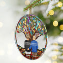 Family, Gift For Mother - Family Forever Unbreakable Bond Tree Of Life - Personalized Circle Acrylic Ornament