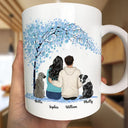 Gift For Couples, Gift For Husband, Gift For Wife, Gift For Boyfriend, Gift For Girlfriend, Pet Lovers, Dog Lovers - You & Me And The Dogs - Personalized Mug