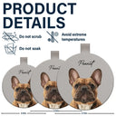 Custom Photo,Pet Lovers,Dog Lovers,Cat Lovers,Happy - Custom Photo Your Dog Cat Pet - Personalized Custom Shaped Leather Keychain