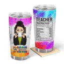First I Drink Coffee Then I Teach The Kids - Gift For Teachers - Personalized Custom Tumbler