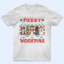 Merry Woofmas - Christmas Gift For Dog Lovers - Personalized Sweatshirt