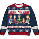 Christmas Crew - Gift For Family - Personalized Unisex Ugly Sweater