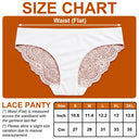 Wedding Anniversary,Gift For Wife,Humorous,Gift For Couples,Custom Text - God Bless This Meal Funny Underwear For Wife - Personalized Panty