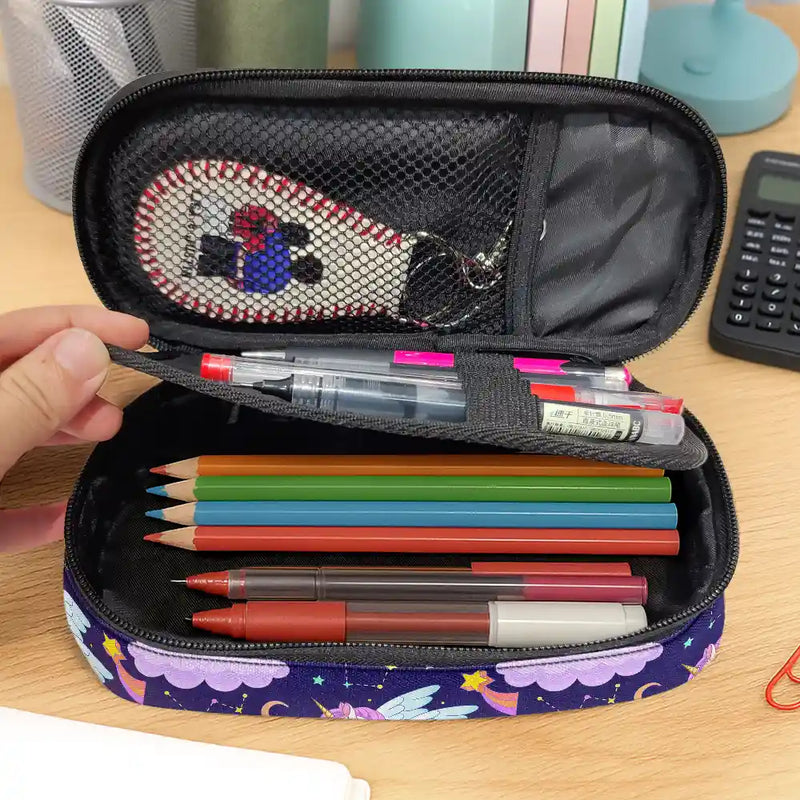 Custom Photo I Am Affirmations For Kids - Personalized Pencil Case