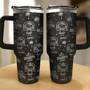 Gift For Father, Gift For Mother, Family, Happy - Palm Tree Best Dad Best Mom Ever - Personalized Engraved 40oz Tumbler