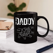Gift For Husband,Gift For Father,Happy,Gift For Grandpa - Papa The Man The Myth The Legend The Hero - Personalized Mug