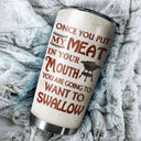 Personalized Grilling The Pitmaster Smoke 'Em Custom Tumbler